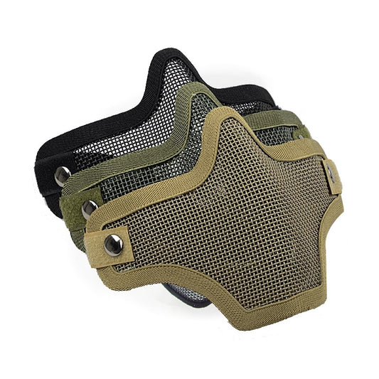 Lower Airsoft Mesh Steel Face Protection