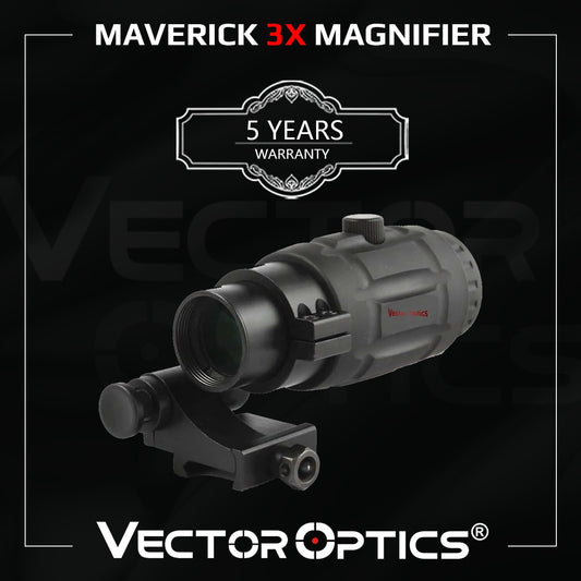 Vector Optics Red Dot Scope 3x Magnifier